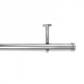 Cortinero decorativo de acero Cambria® Premier Complete 2.23 a 3.65 m color níquel pulido